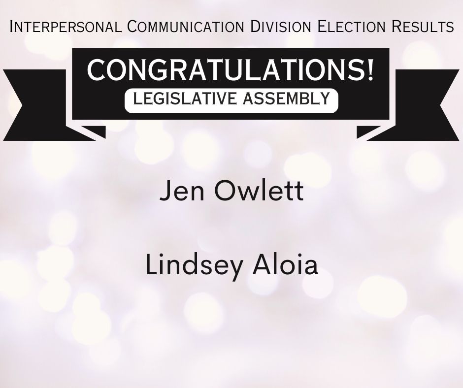 Election results are in!