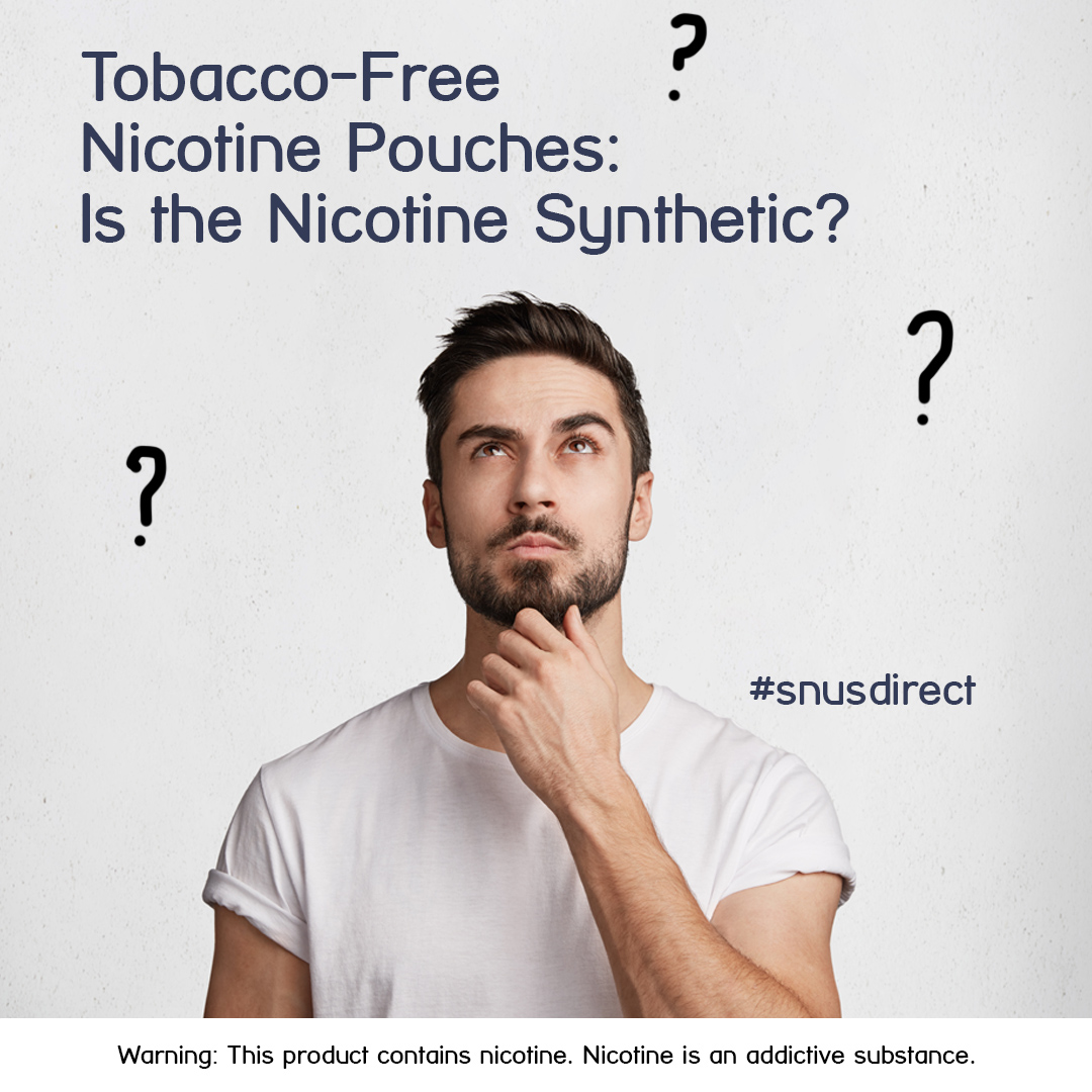 Think Nicotine pouches are all the same? 🤔 Think again!  Unveiling the truth behind their crucial ingredient - Nicotine. Discover the difference between the nicotine derived from tobacco leaves and synthetic nicotine! Unravel the mystery with our latest blog post.

#snusdirect