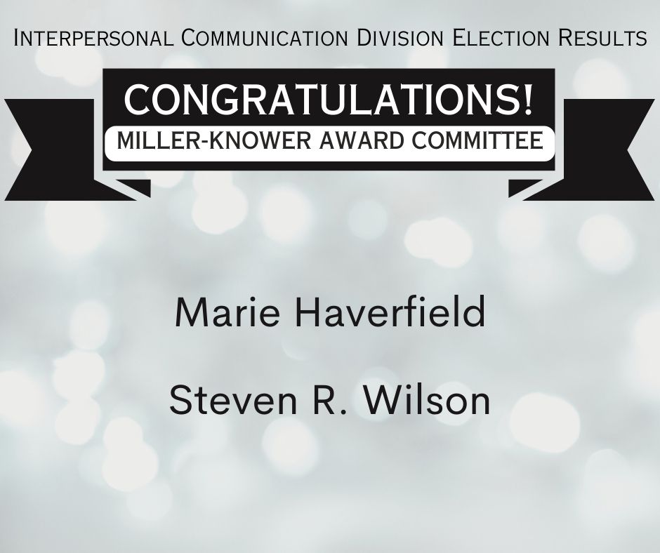 Election results are in!