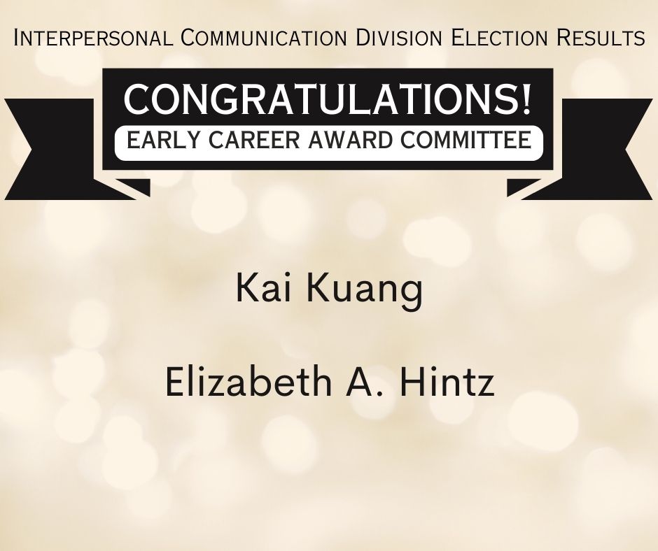Election results are in!