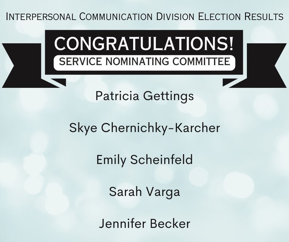 NCA Interpersonal tweet media