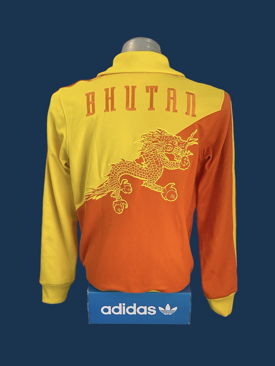Bhutan Flags of The World Tracksuit Top #adidas #newin