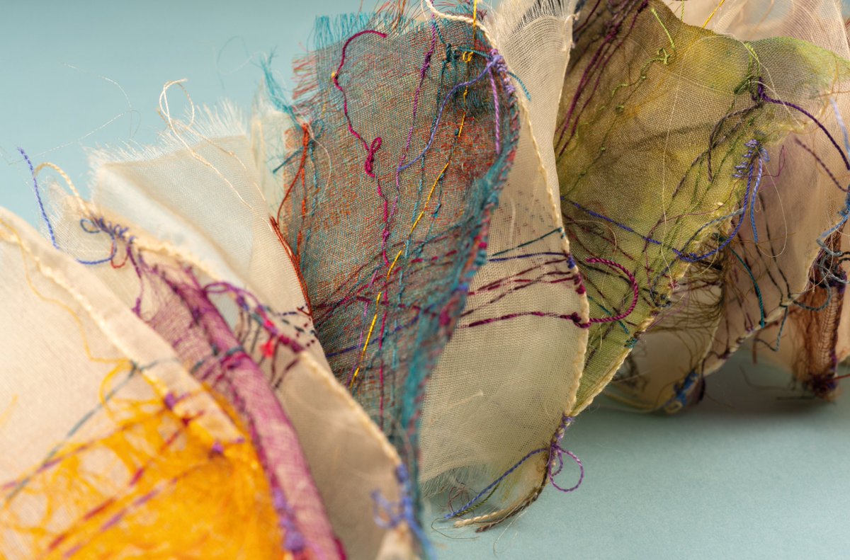 Our new exhibition 'Making 50' opened this week. It celebrates innovative textile practice by a collective of artists who have been at the forefront of their discipline as both practitioners &amp; teachers since its inception in 1973.
Image–Jenny Bullen,A Celebration. By Curtis James