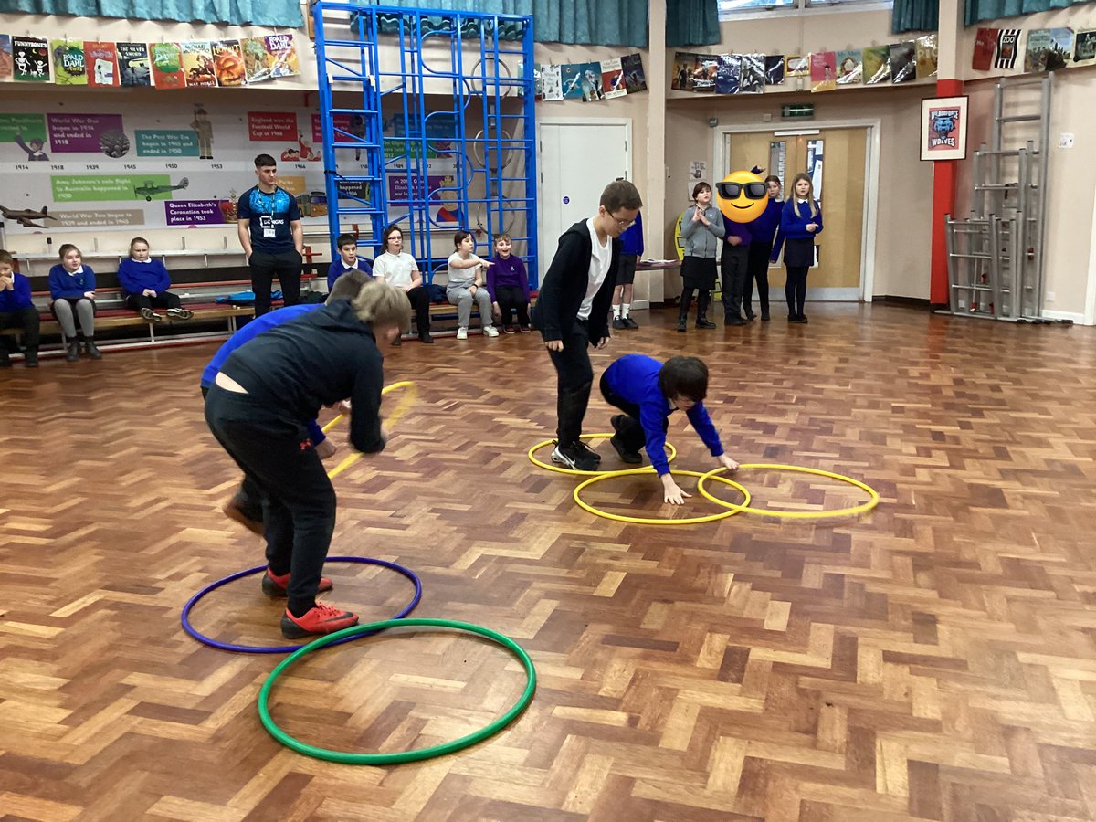 Year 5 had a brilliant session with the <a href="/HKRFoundation/">Hull KR Foundation</a> following the #LetsMove programme!
