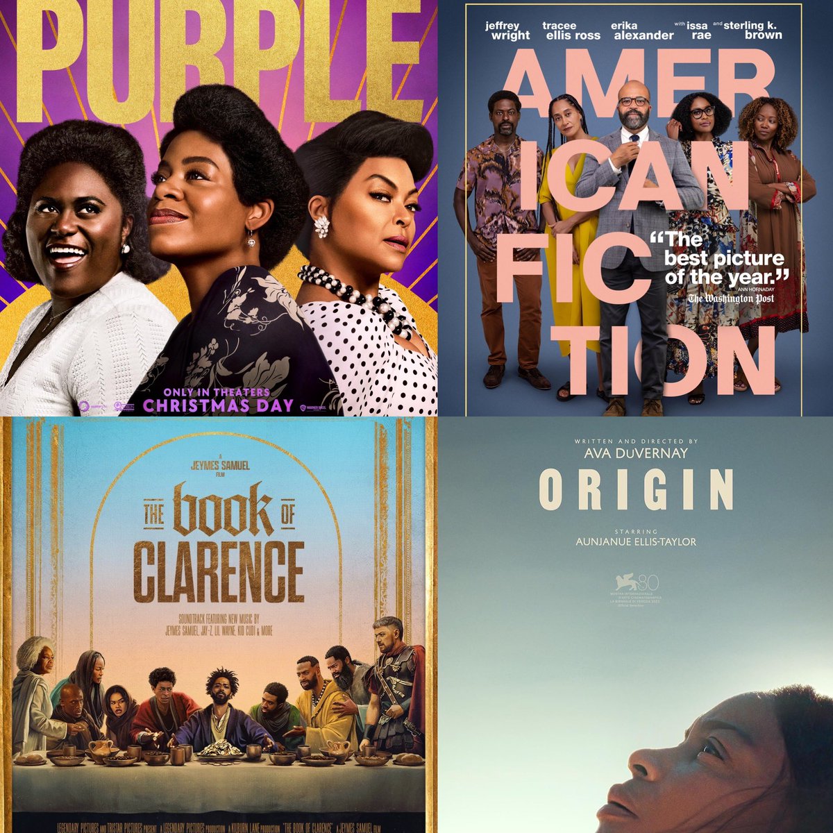 Make sure you see at least one of these movies this month. 👏🏾🍿🎬