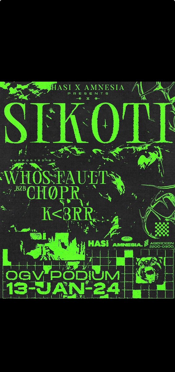 LAST FEW TICKETS REMAINING…🔥

Tickets: skiddle.com/whats-on/Aberd… 🔗