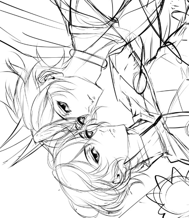 下描き時代 ニコイチ好き 