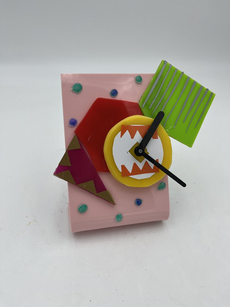 StPaulsSurrey's tweet photo. Some brilliant examples of the work Year 8 students have been producing in DT recently  -  Acrylic Clocks with images taken on the light box. #DT #designandtechnology #creativework #talenteddesigner #acrylicclocks https://t.co/jfUieEqSDa