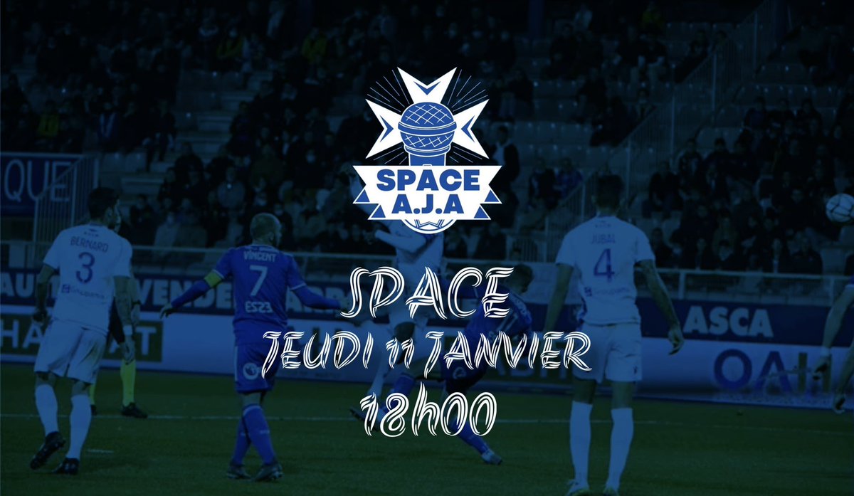 🔉 On se donne rendez-vous tout à l’heure pour un Space d’avant match face à Bordeaux et parler de vos attentes sur le Space avec Monsieur <a href="/Malherbe_B/">Baptiste Malherbe</a> ! #TEAMAJA