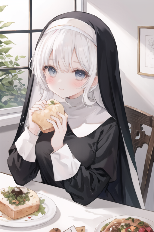 Leonora_ai's tweet photo. おはようございます。 シスターさんかわいい。 

AI素手もぐもぐ部                             
#AIイラスト #AIイラスト好きさんと繋がりたい https://t.co/ba9aySlSN3