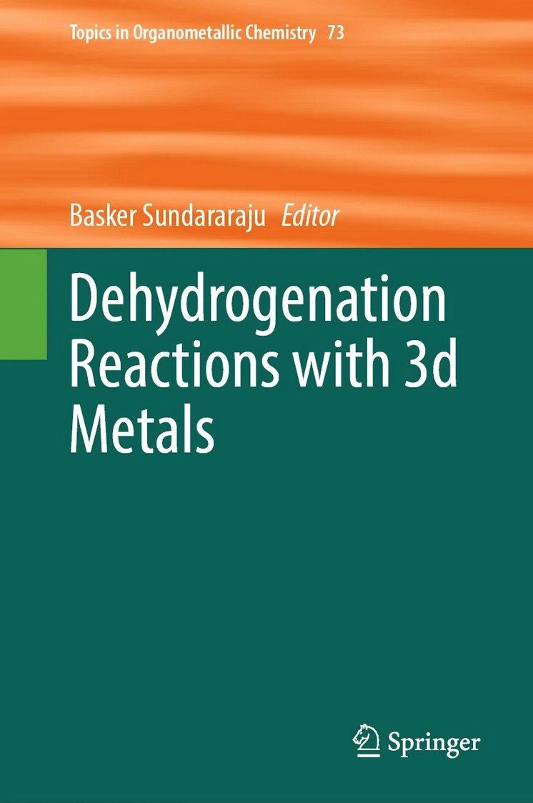 Take a look at recently edited book on Dehydrogenation Reactions with 3d Metals! I take this opportunity to thank all the authors for their excellent contribution. <a href="/chm_iiserb/">Dept of Chemistry, IISER Bhopal</a> <a href="/bm_iiserk/">Biplab Maji</a> 
 link.springer.com/book/10.1007/9…