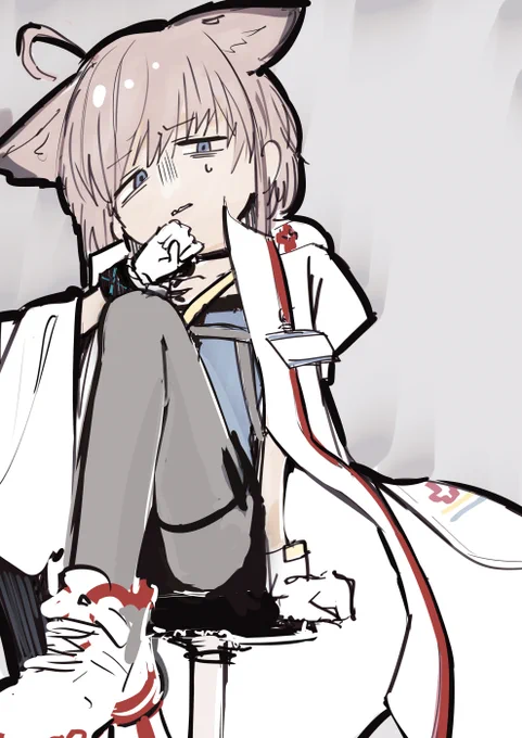 #アークナイツ版深夜の真剣お絵かき60分一本勝負