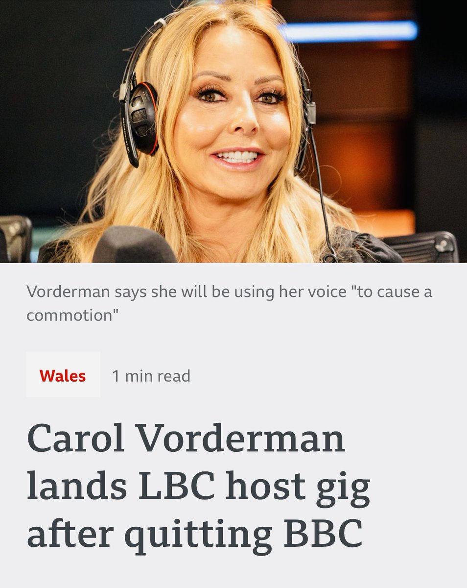 Carol Vorderman tweet media