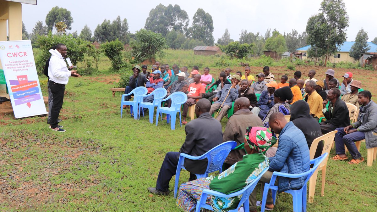 gikzsam's tweet photo. Curiosity is considered as a driving tool that encourages teen pregnancy due to the reproductive health teachings acquired in Schools @NAYAKenya is on toes to bridge this gap by conducting community sensitization @MIGORICOUNTY044 @TunawezaEmpower @unicefprotects @victorrasugu https://t.co/LprnmPVvm1