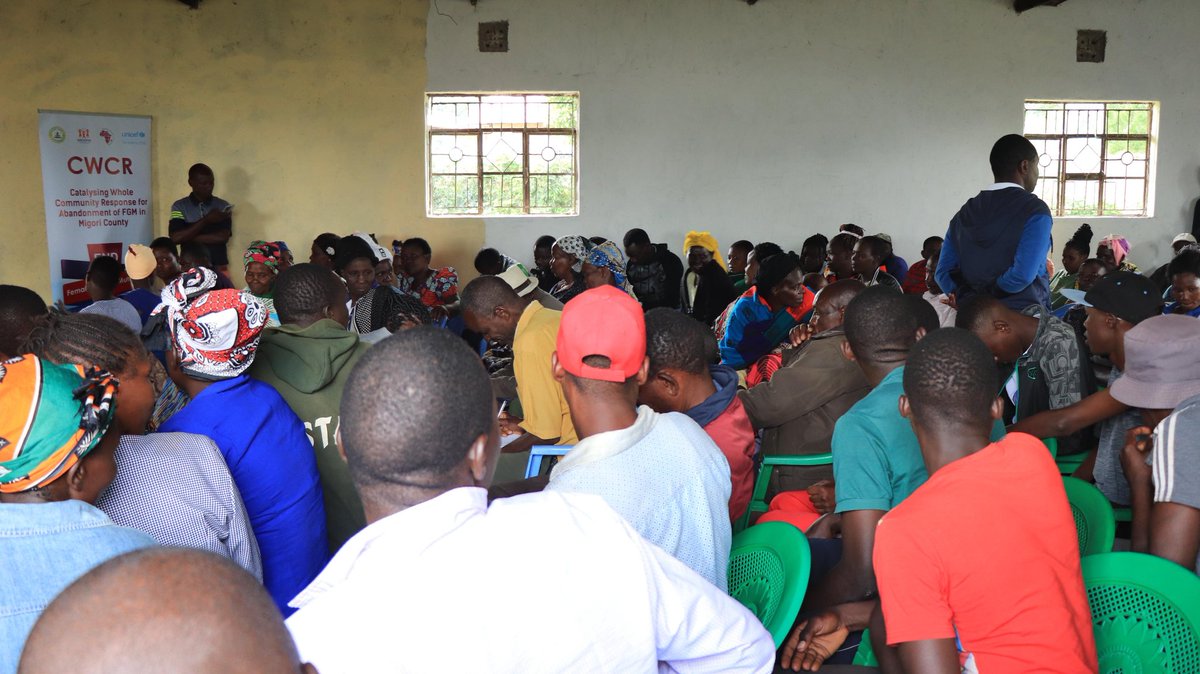 gikzsam's tweet photo. Curiosity is considered as a driving tool that encourages teen pregnancy due to the reproductive health teachings acquired in Schools @NAYAKenya is on toes to bridge this gap by conducting community sensitization @MIGORICOUNTY044 @TunawezaEmpower @unicefprotects @victorrasugu https://t.co/LprnmPVvm1