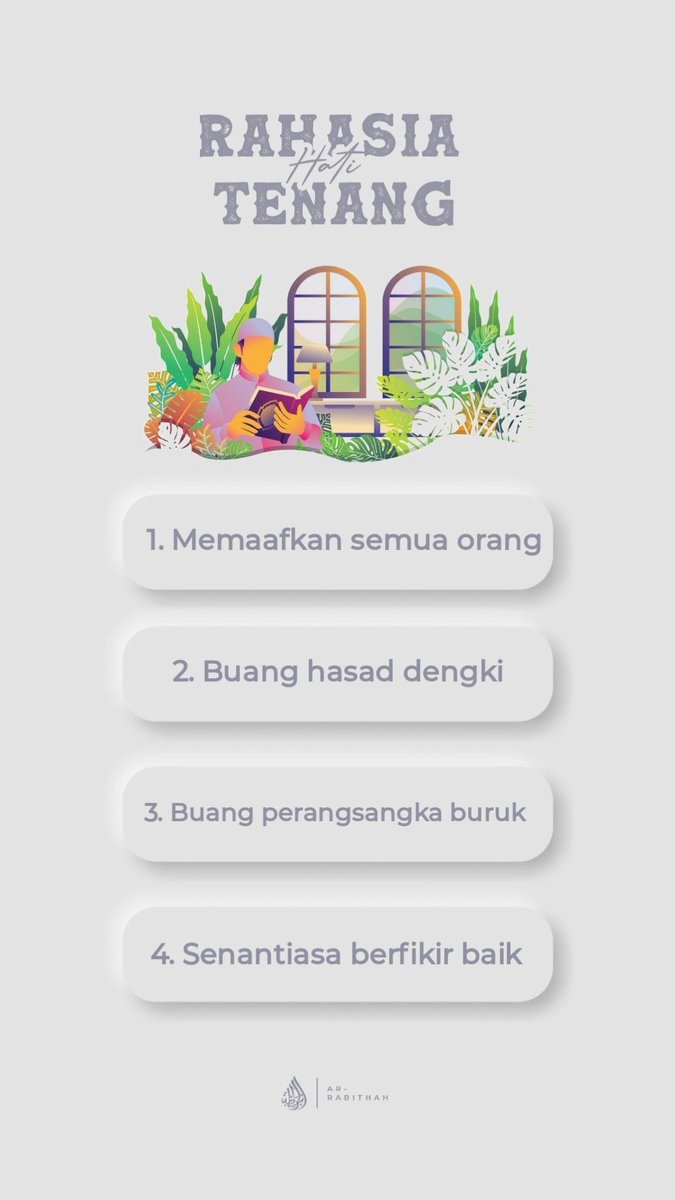 Rahsia hati tenang