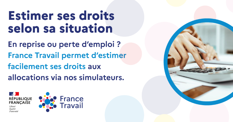 ZAMPOLINImarc's tweet photo. 🔵@FTravail_83 #Var : 
Plusieurs #simulateurs France Travail existent pour répondre aux inquiétudes concernant l'#indemnisation, et selon la #situation de l'utilisateur. 

Ils permettent d'estimer au mieux et facilement les #droits.

Accès direct 🔽