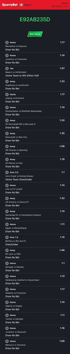 <a href="/Mrbankstips/">MrBanks💰</a> Sporty

1st code - - CC5551C5

2nd code - - CED04E32

3rd code - - E92AB235D