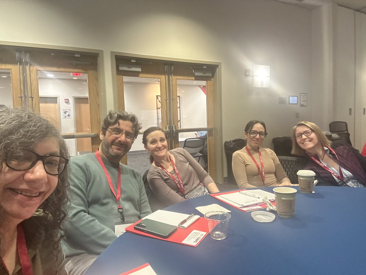 Middlesex College is in the house! We ❤️ the Temple Teaching Conference! #catafc24