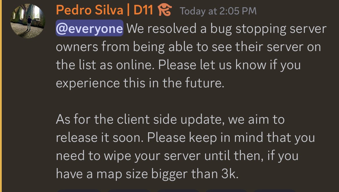 RustEdition_CE's tweet image. Update…@playrustconsole #rustconsoleedition #rustps4 #rustps5 #rustxboxone #rustseriesx #rust #krustykracken #rustrivals @rustCEservers
