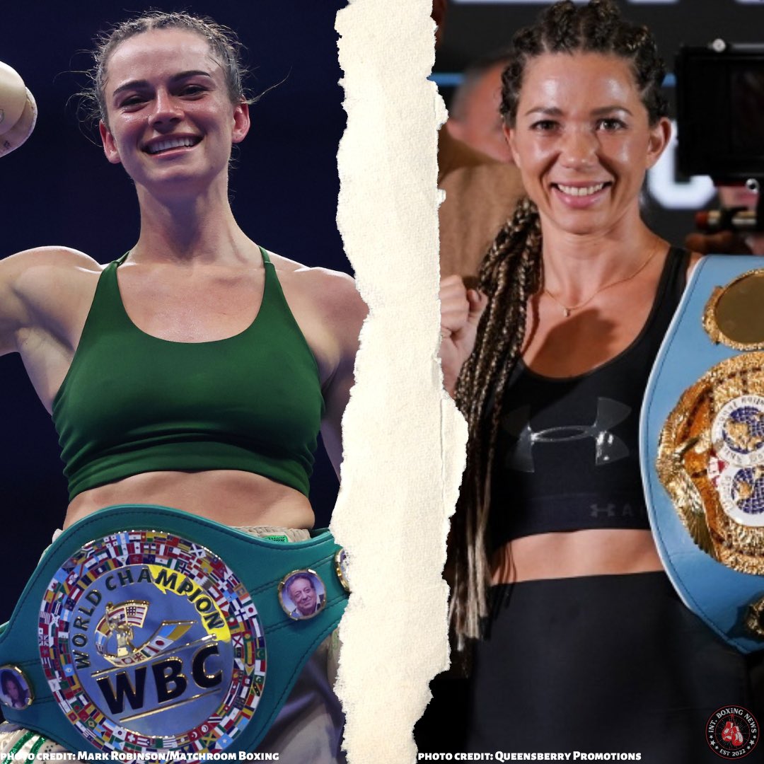 🥊 NICOLSON/MAHFOUD IN AUSTRALIA?! 

WBC ‘interim’ Featherweight World champion @skyebnic is CONFIDENT her ORDERED fight against Sarah Mahfoud for the ‘vacant’ Featherweight World title will land in Australia this year!💥

SKYE’S the LIMIT‼️

#NicolsonMahfoud