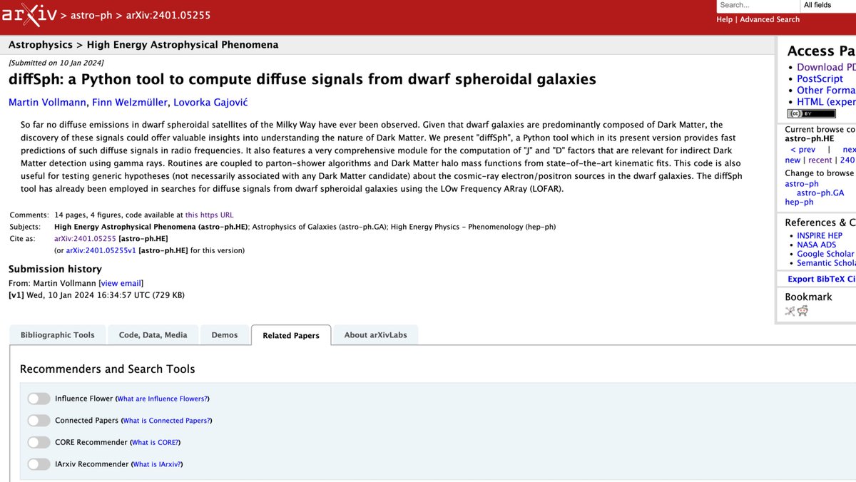 mertio1's tweet image. #paperday with Hamburg Observatory (former) students @finnwe97 and Lovorka Gajovic :)