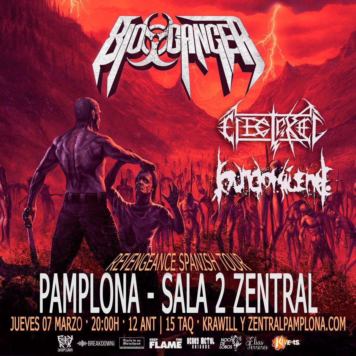 Electrikeel_'s tweet photo. GOAZEN IRUÑA!!!

Os traemos a nada más que a los putos @BioCancerThrash y Sound Of Silence a la puerta de casa y os lo vais a perder????

OS ESPERAMOS EN LA ZENTRAL!!

TILL WE DIE! https://t.co/gfMqcA4ReN