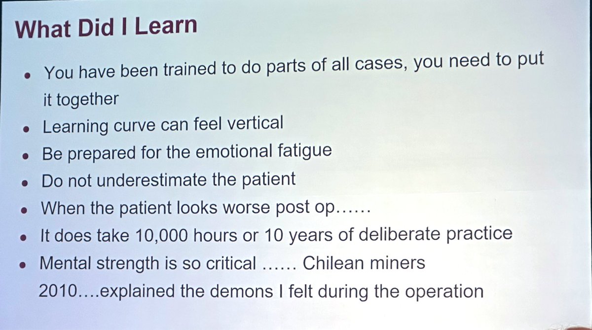 The quotes to live by keep coming in my favorite talk of the year at the @EAST_TRAUMA Oriens lecture