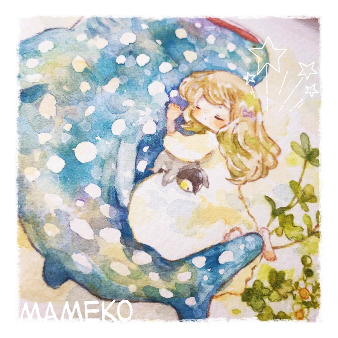#イラストレーションの日2024  心がポカポカするイラストが描けるようになりたいし描きたい、描いていきたいです
