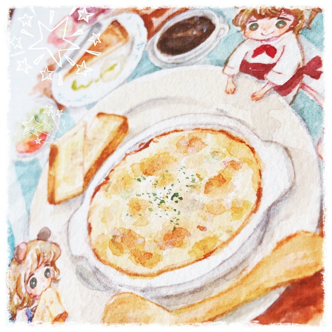 #イラストレーションの日2024  心がポカポカするイラストが描けるようになりたいし描きたい、描いていきたいです