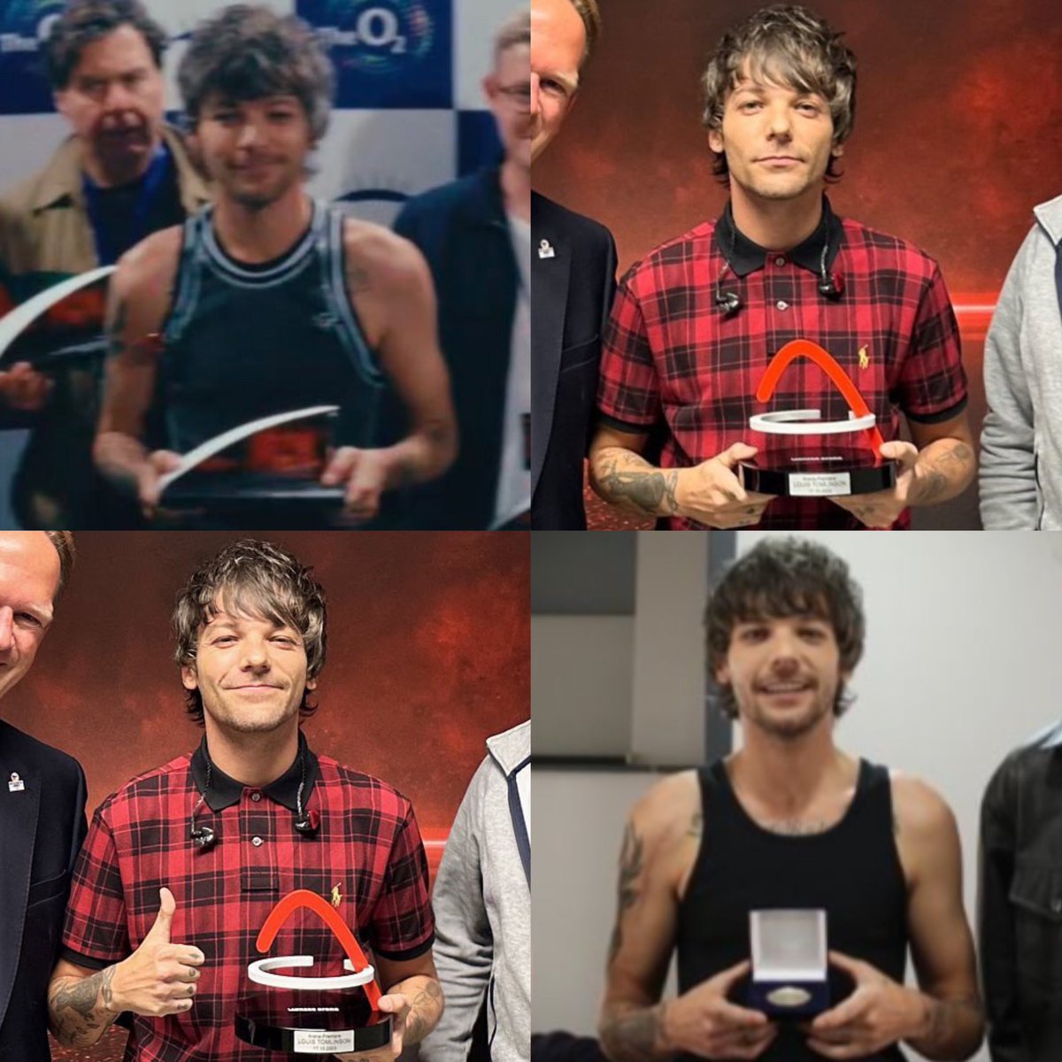 louisacademia's tweet image. louis and awards
