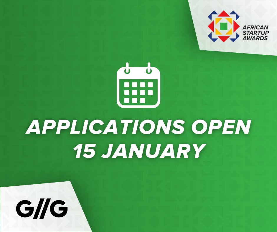 #GSAAfrica2024 applications open on January 15th! Get your solutions ready for a chance to be recognised on a global stage. Stay ahead of the curve by completing the form on our website, and we'll guide you through the process. #InnovateAfrica #FutureShapers