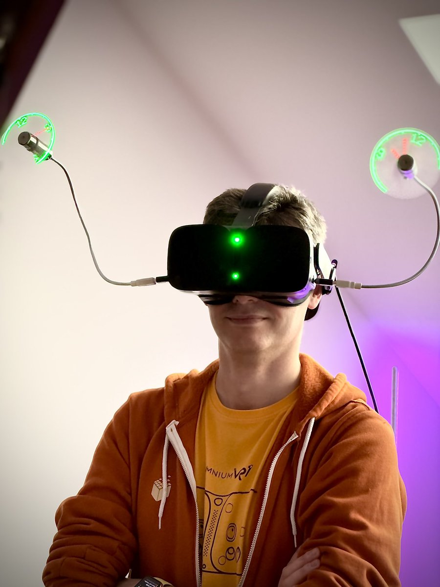 ASychov's tweet photo. Did you think that only at #CES there are crazy gadgets? Nahโฆ
When I said that @SomniumSpace #VR1 is the most versatile #PCVR headset - I meant it!๐
Thanks to four 3D printable anchor points with three USB-C 3.2 Gen2 ports you can do whatever you want. Even thisโฆ sadly ๐ฅน๐
https://t.co/VhlQN2Udxj