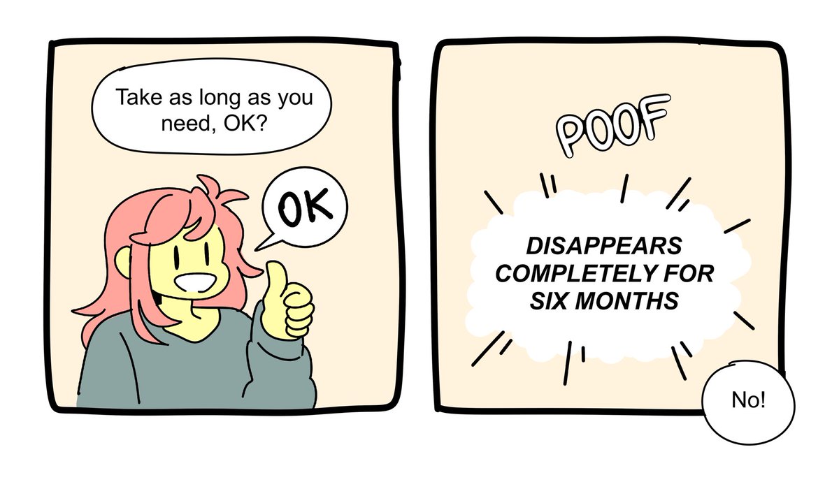 Take as long as you need