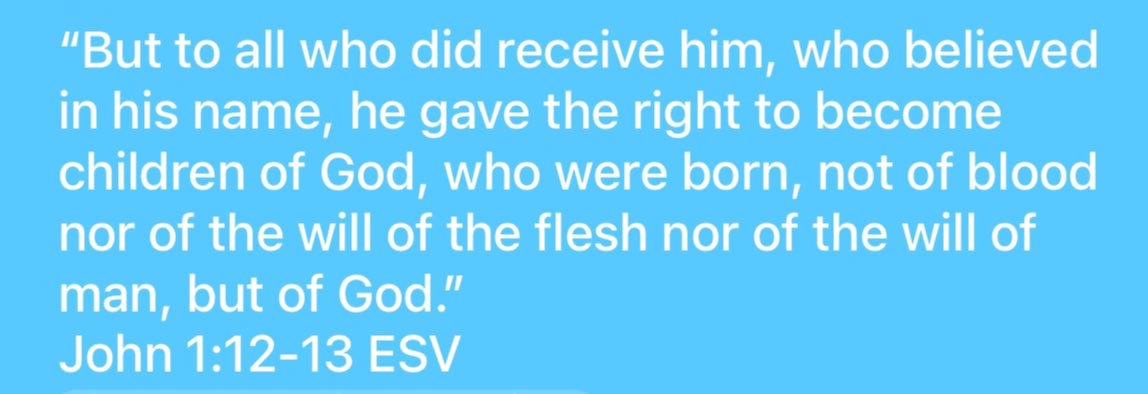 inno4te's tweet photo. Receive, believe become a son/daughter of God. https://t.co/fAosaLgsHA
