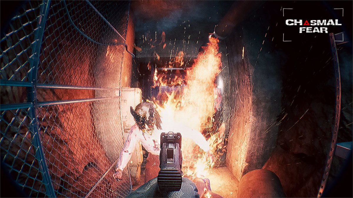 *wipes sweat*: 
#ChasmalFear beta test for the public demo is starting today. BreakfastAtNoon (@Channel13Horror), <a href="/RPG_CNPower/">CodeNamePower</a>, <a href="/GamingEnder98/">GamingEnder98</a>, and <a href="/DaMeBuTTeRIV/">DaMeBuTTeRIV</a> 👇
are the guys who will Destroy the game and give us suggestions to get it ready for public release in February. 🚨