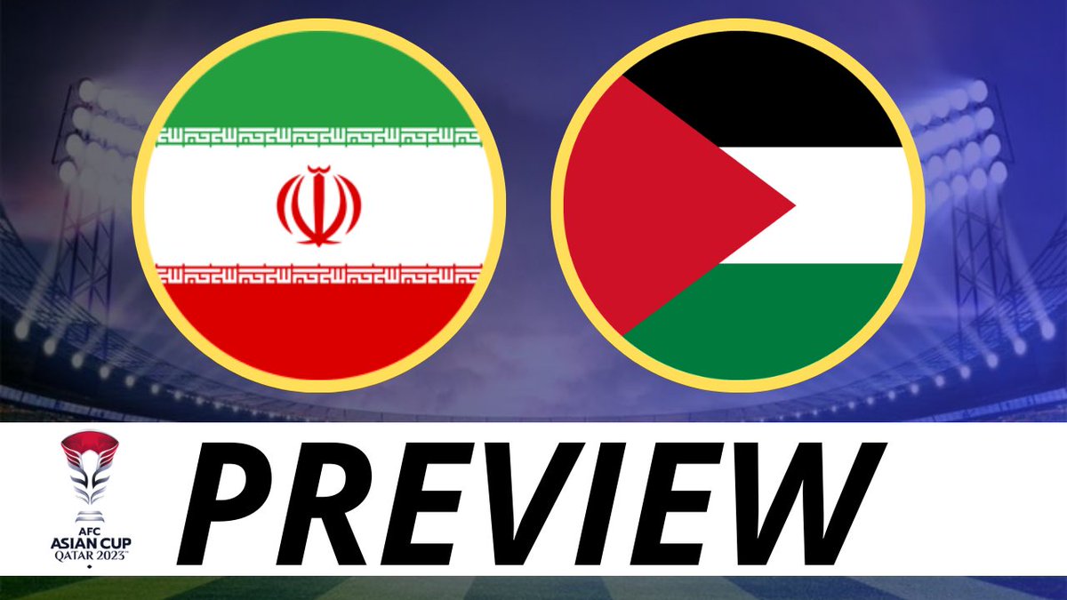 TeamMelliTalk's tweet photo. MATCH PREVIEW: Iran v Palestine 
#TeamMelli #TeamMelliIran #Palestine #AsianCup2023 #AsianCup #IRNvPLE #IRNPLE #We_Are_Iran #allforteammelli 

https://t.co/pV6JgLGTIP https://t.co/a92agmX2Xc
