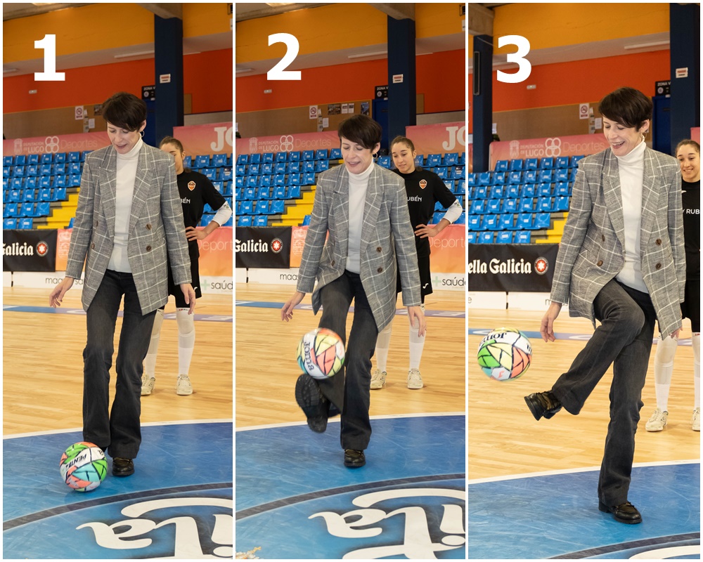 Sra. Presidenta botando ao PP da Xunta en 3 sinxelos pasos.