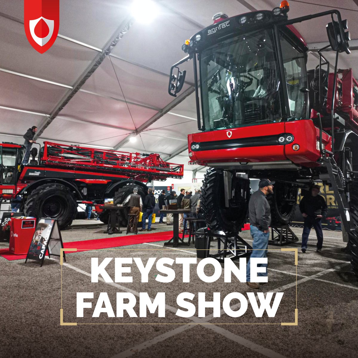 Agrifac's tweet photo. ๐บ๐ธ This week, the Agrifac team have been in Pennsylvania for the Keystone Farm Show at York Fairgrounds. ๐ฑโจ If you haven't had chance to drop in yet, the exhibition has one more day until close! You can find us in Hall 10.
#Agrifac #SprayingInnovations #KeystoneFarmShow https://t.co/Aj49ZNXZIH