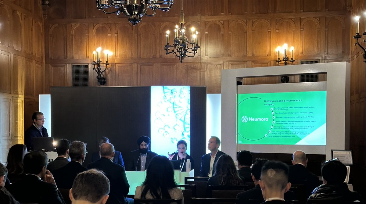 NeumoraTx's tweet photo. It's been a great week at #JPM24! Check out CEO Henry Gosebruch’s podium presentation, outlining our industry-leading pipeline &amp; the exciting year ahead. We look forward to continuing to lead innovation in #brainhealth throughout 2024. https://t.co/g55TAlXdH4 https://t.co/WXOPFvJJpw