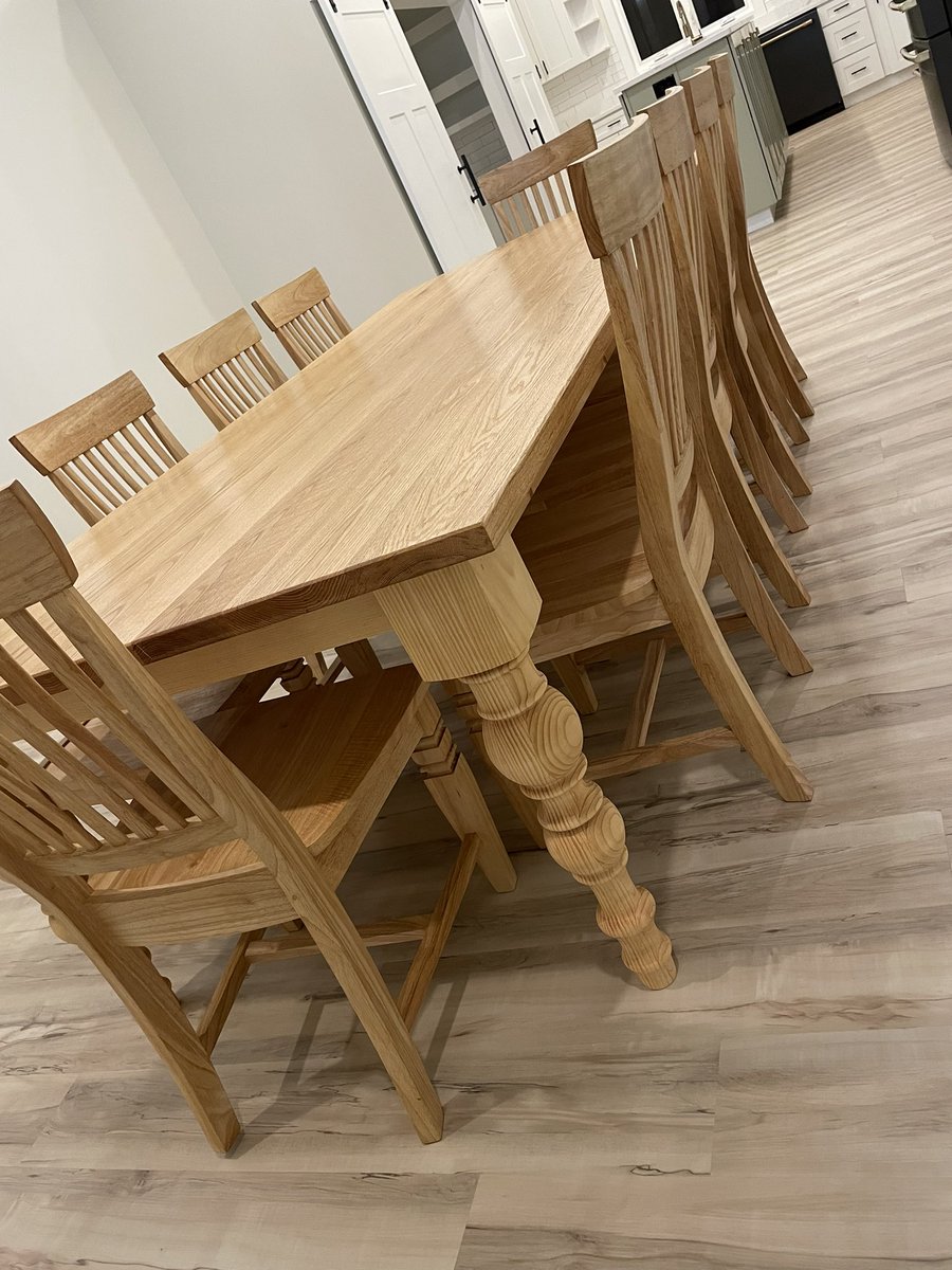 FDesignxo's tweet image. The table is in its new home!

#SmallBiz #modernfarmhouse
#hgtv #StockMarket #Bitcoin