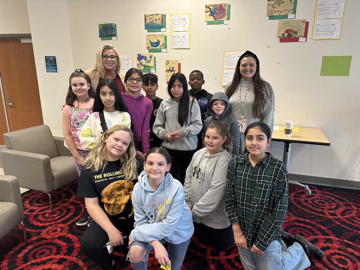 MsWestCSF's tweet photo. 2024 4th &amp; 5th Grade Principal Advisory Board. Students shared positive affirmations around our school building. They were also asked “How do you feel heard and valued at school?” Student feedback will continually be shared with staff! @amcbride28 @MsPalmisano @Lansdowne_ES https://t.co/Mnh6jJvwCq