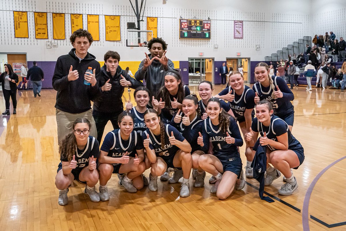 Thanks to our <a href="/AABoysBball/">Albany Academy BBall</a> team and coaches for always supporting our girls! #OneFamily