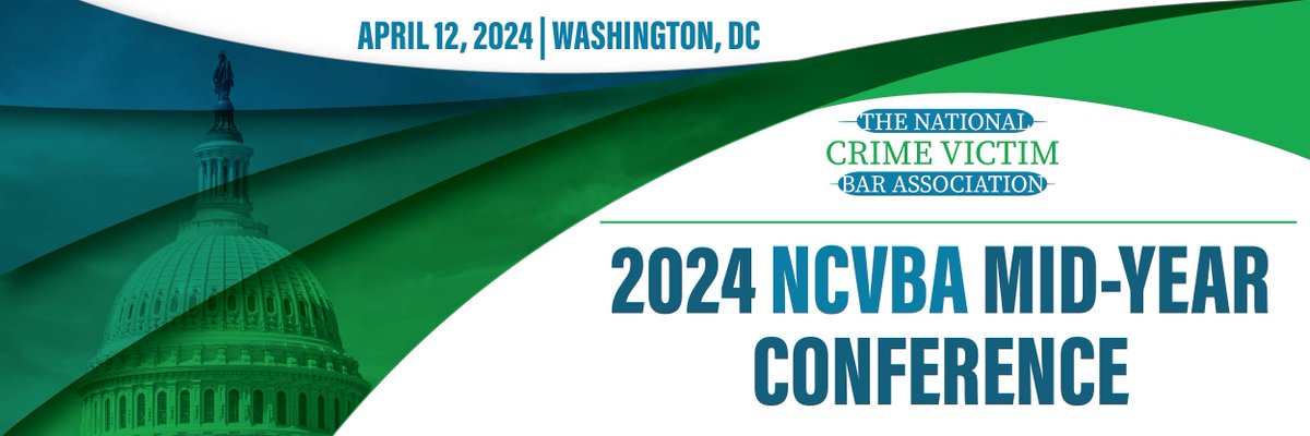 📢Join us at NCVBA's one day mid-year conference focused on hot topics and emerging trends in civil representation of crime victims. Register here: whova.com/portal/registr…