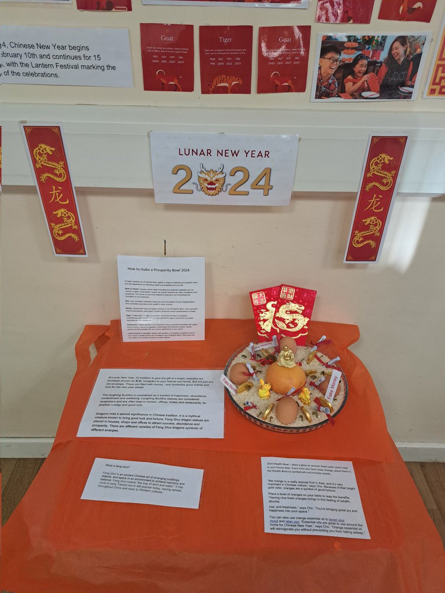 Getting ready to celebrate Year of the Dragon at Vale Circles with our Prosperity Bowl for good luck