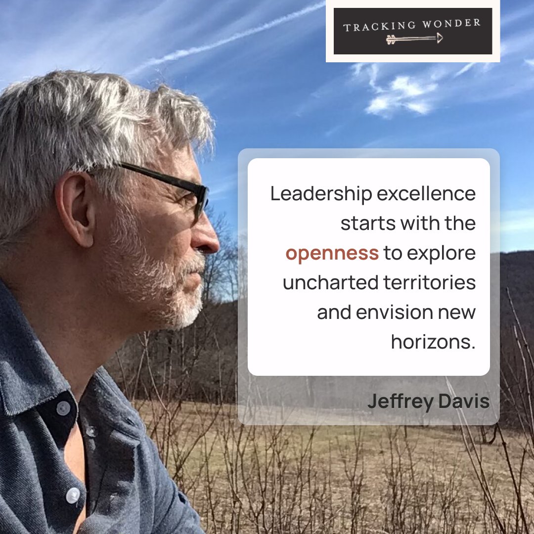 In the world of leadership, being excellent isn't just about sticking to what's familiar. 

It's more like an ongoing journey, always exploring new things beyond what we already know.