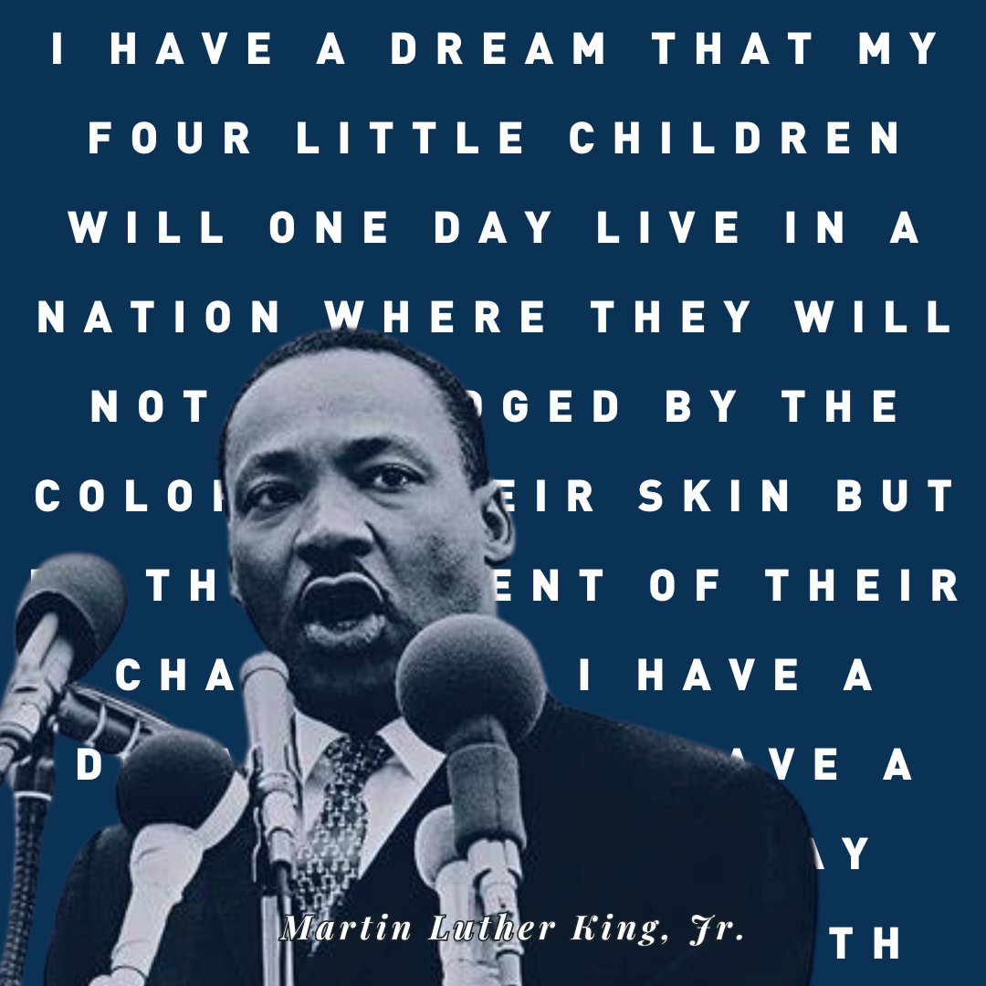 Honoring the legacy of Martin Luther King Jr. today and every day.

#MLKday