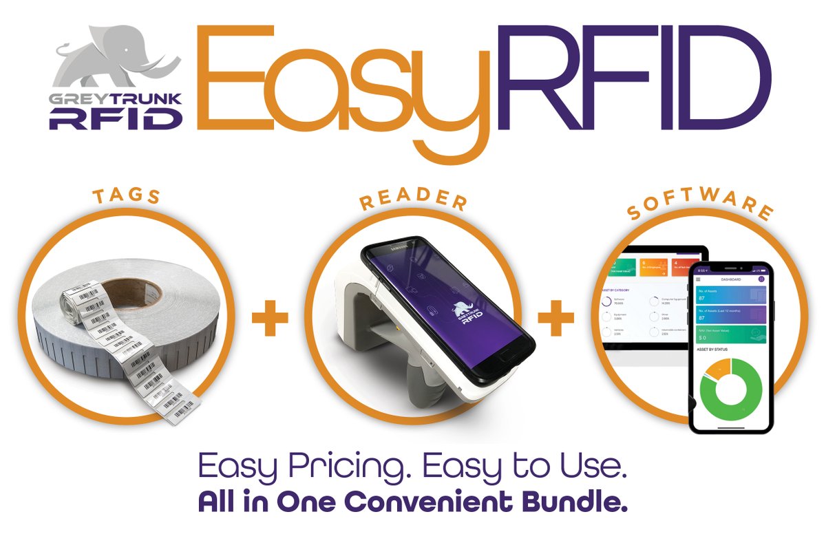greytrunkRFID's tweet image. Want the most accessible RFID tracking system? We&apos;ve got you covered with our EasyRFID Bundle.

Easy Pricing. Easy to Use. All in One Convenient Bundle. 

🔗 greytrunkrfid.com/custompage/eas… 🐘

#GreyTrunkRFID #RFID #EasyRFID