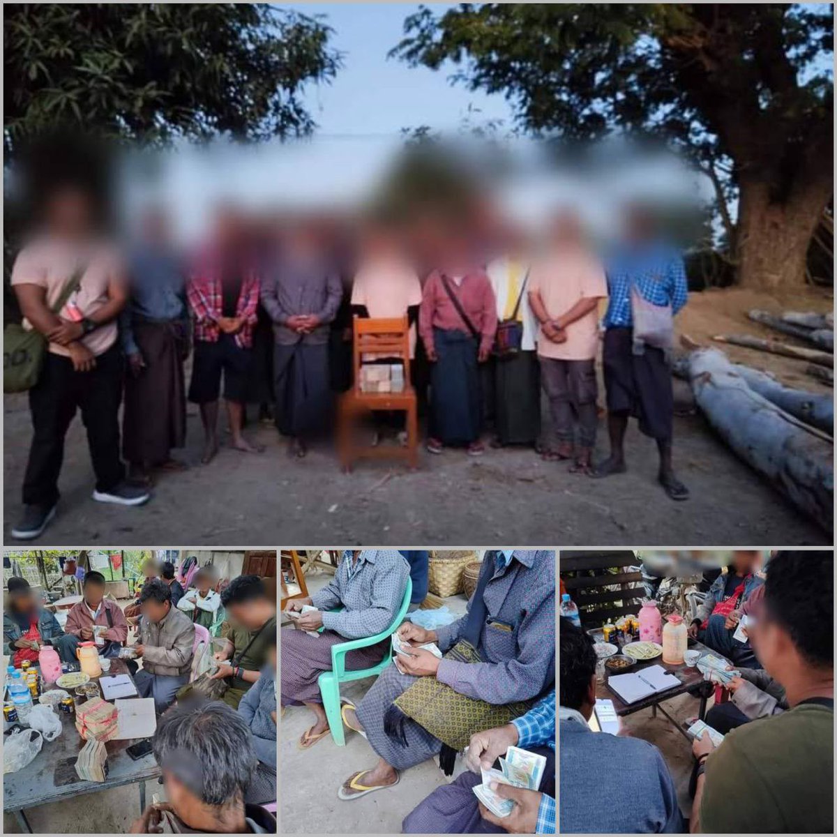 NantEiThandar's tweet photo. #NPT Group, NyaungPinTe’s Youth from Korea & friends donated 20 Million Kyats to people who affected by Fire in #Nyaungpinte Vlg, #Chaung_U Twp, #Monywa Dis,#Sagaing Div, on January 10.
#WhatsHappeningInMyanmar
#2024Jan11Coup
#HelpMyanmarIPDs https://t.co/gvmyVbNFW0