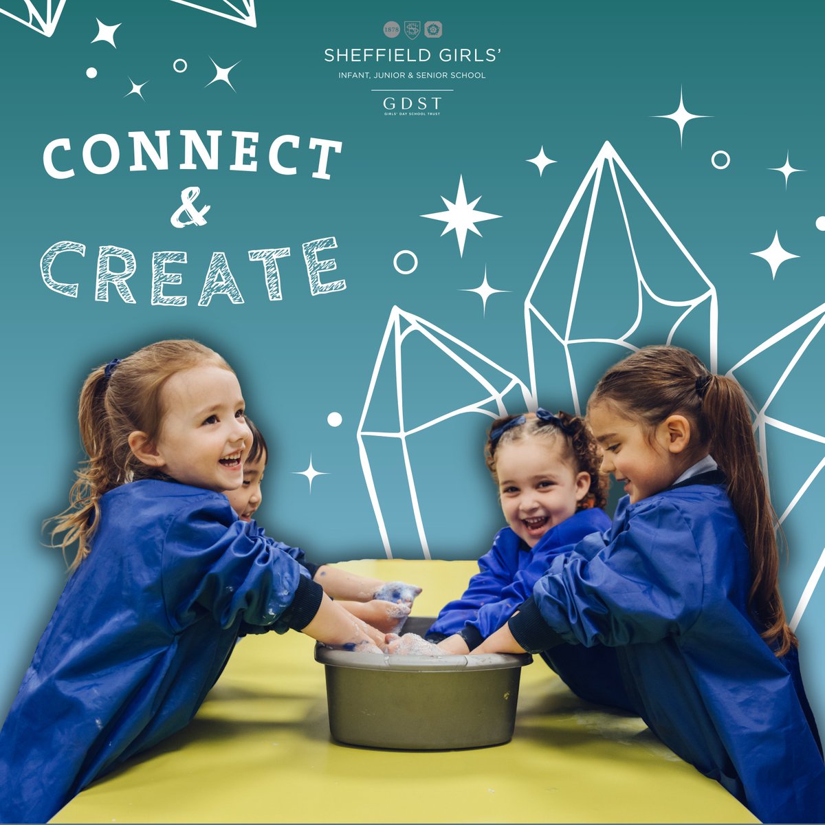 SheffieldHigh's tweet photo. Unlock the magic of learning at our 'Crystalise' themed Connect &amp; Create session! 🔮✨

This event provides a unique opportunity for your daughter to explore the school, meet teachers, and connect with future classmates.

https://t.co/nuN3fzGHhX https://t.co/yL7Mw79SjB